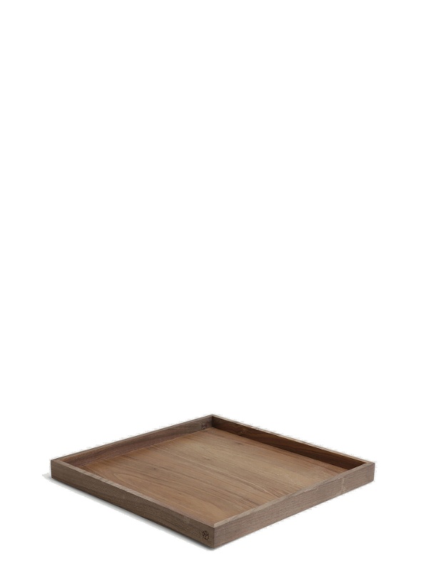 Photo: Medium Square Unity Tray in Brown