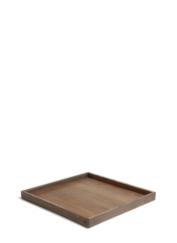 Photo: Medium Square Unity Tray in Brown