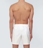 Prada Re-Nylon logo swim trunks