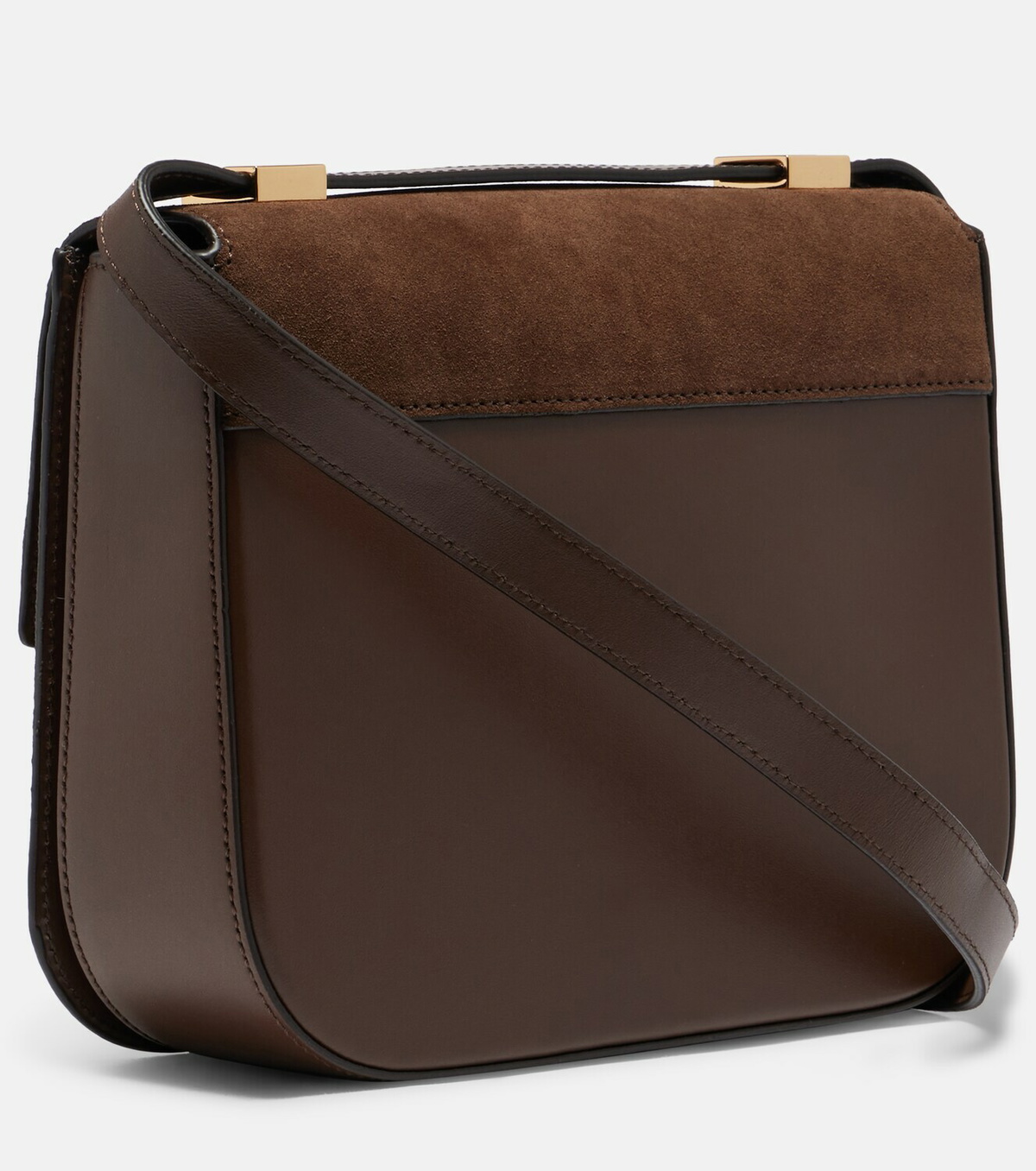 DeMellier Vancouver suede shoulder bag