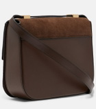 DeMellier Vancouver suede shoulder bag