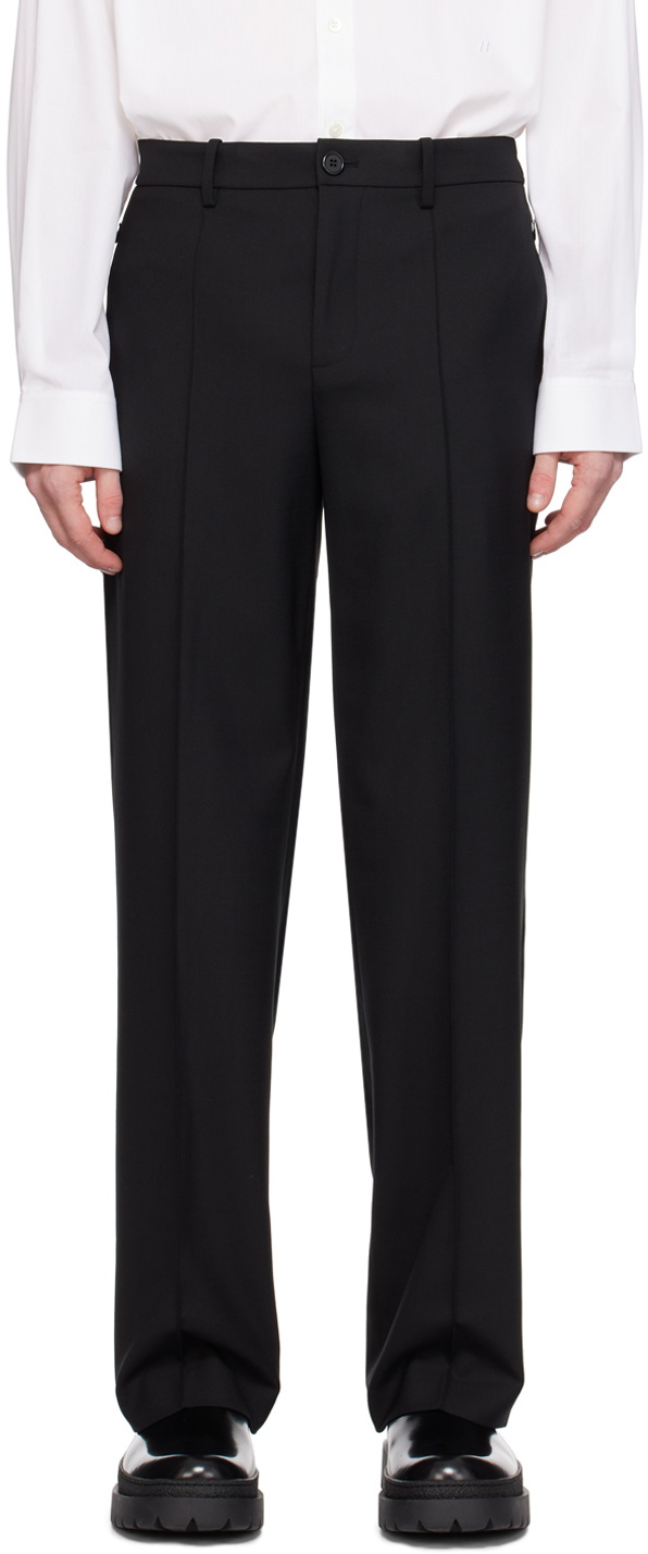 Helmut Lang Black Relaxed Trousers