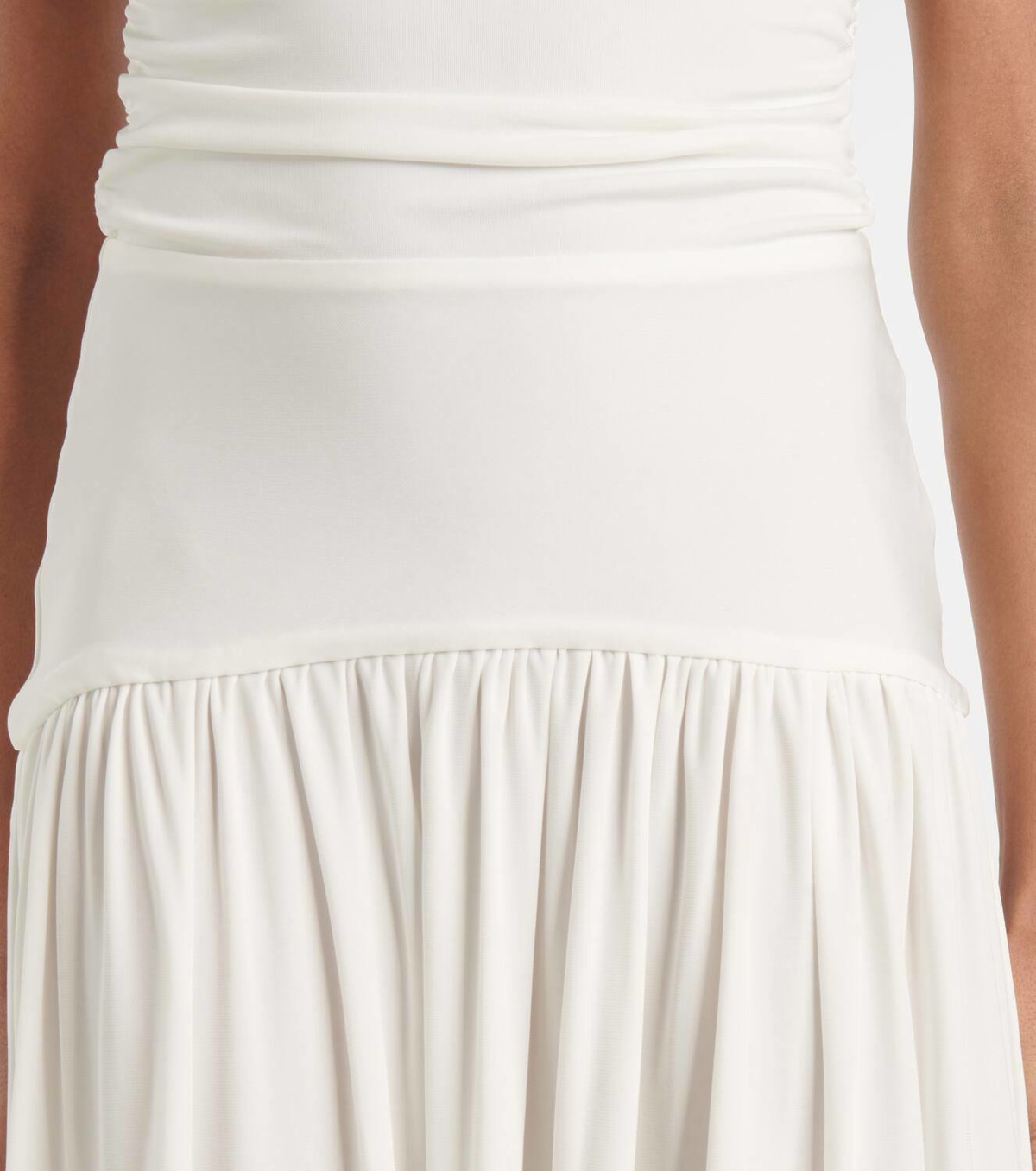 Staud Mariana jersey corset dress