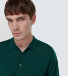 John Smedley Cotswold wool polo sweater