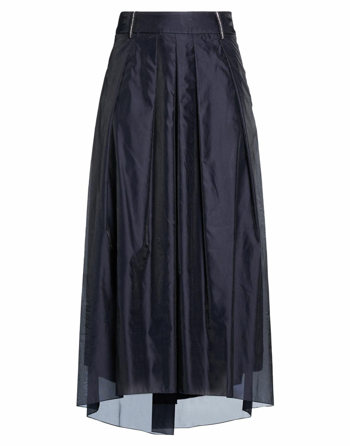 Peserico Womens Midi skirt in Midnight blue