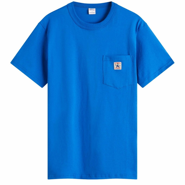 Photo: Randy's Garments Men's Logo Pocket T-Shirt in Royal Blue