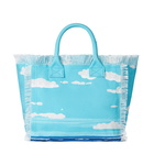 MC2 Saint Barth Vanity Canvas Shoulder Bag With Porto Cervo Print