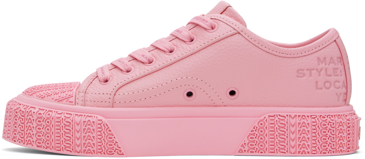 Marc Jacobs Pink 'The Leather' Sneaker