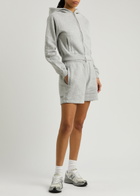Represent Owners Club Logo Cotton Shorts Light Grey