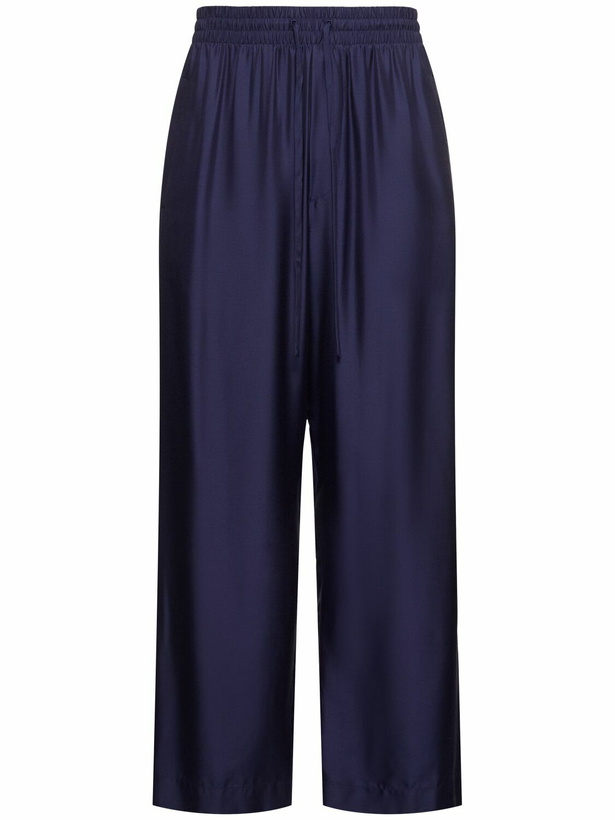 Photo: MOSCHINO Casual Silk & Modal Pants