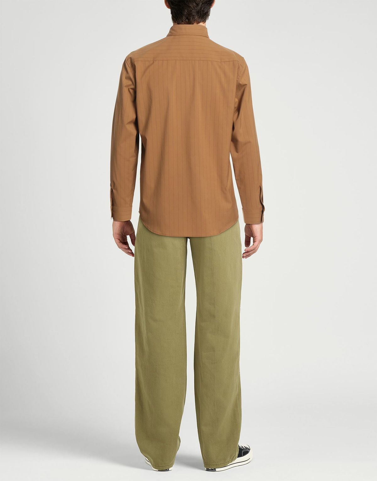 Sandro Mens Shirt Camel