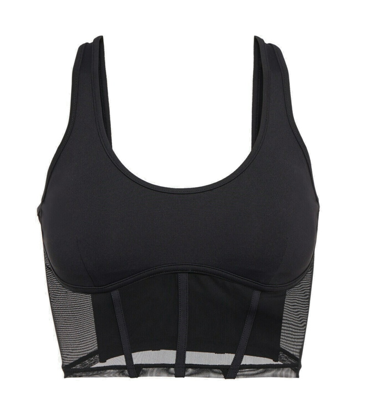 Photo: Alo Yoga Airbrush mesh corset tank top