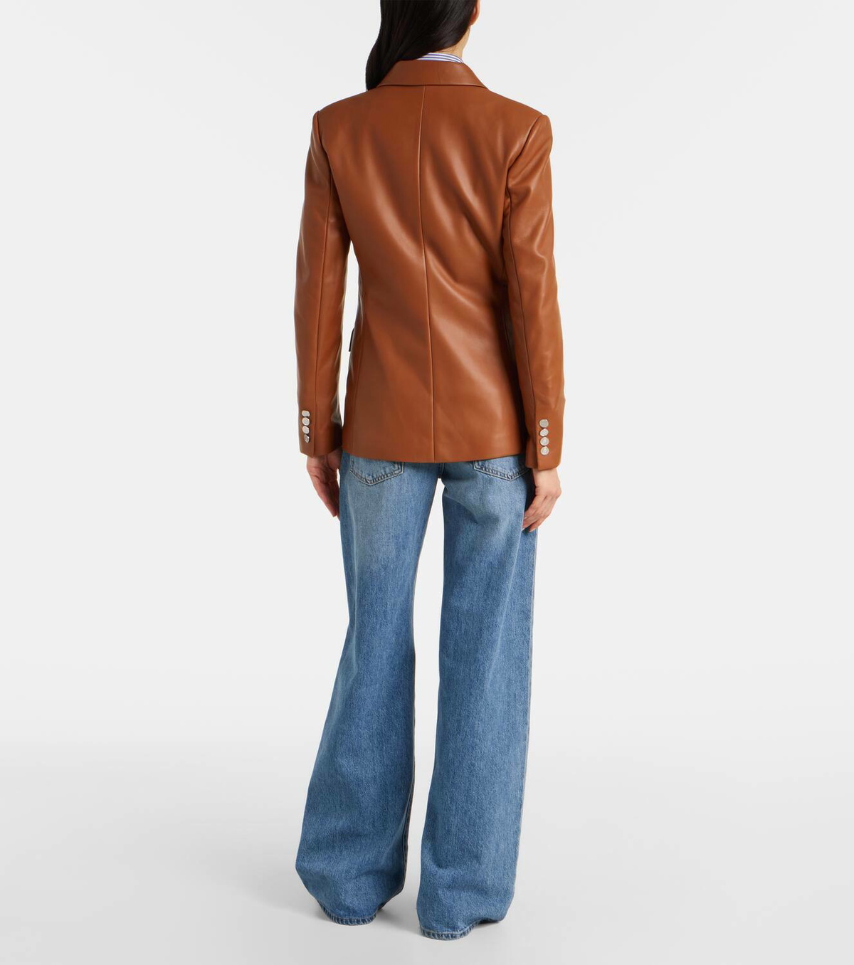 Ralph Lauren Collection Camden leather blazer