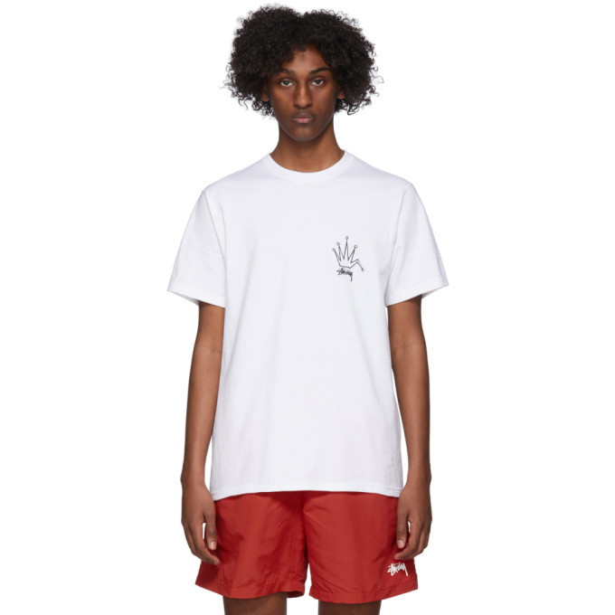 Photo: Stussy White Old Crown T-Shirt