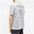 Klättermusen Men's Klattermusen Runa Rain Mouse T-Shirt in Grey Melange