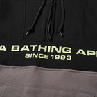 A Bathing Ape Half Zip Wide Popover Hoody