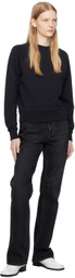 Maison Kitsuné Black Fox Head Sweatshirt