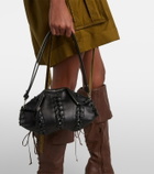 McQueen Manta Small leather shoulder bag