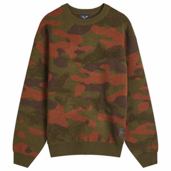 Photo: Dime Men's Camo Chenille Knit in Woodland