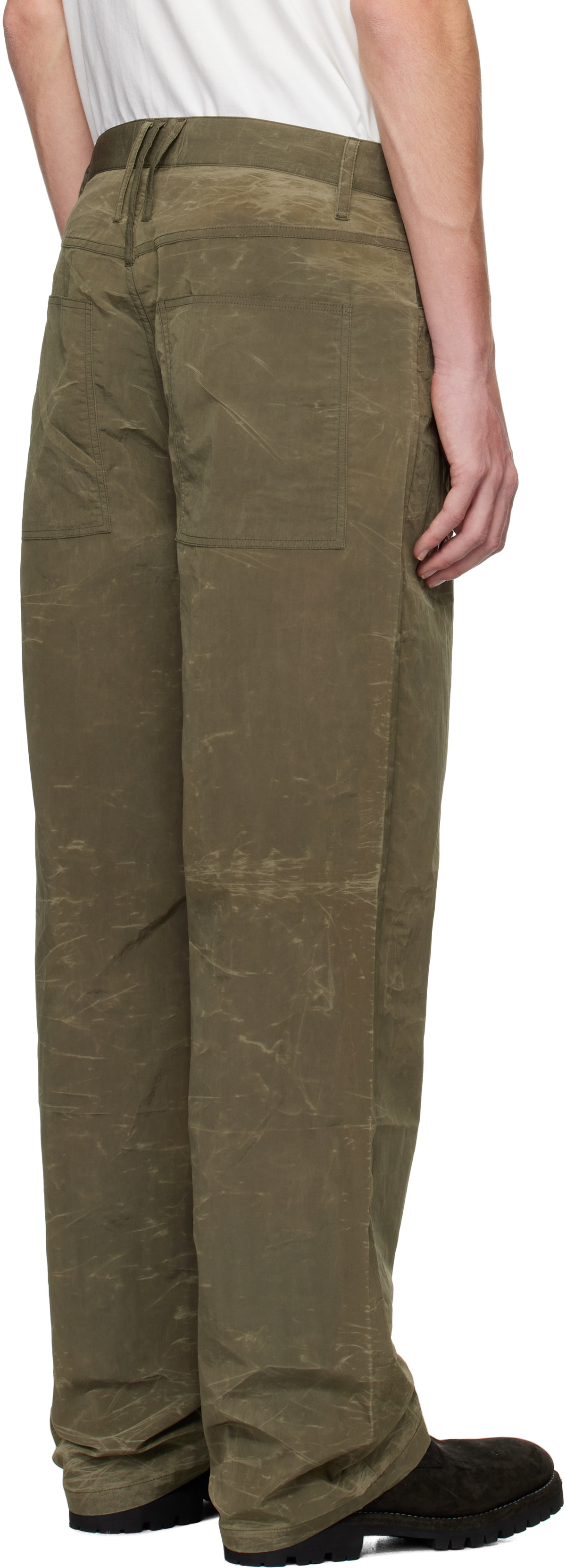 Thug Club Khaki Bio Recycle Trousers Thug Club