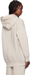 Max Mara Beige Felpa Hoodie
