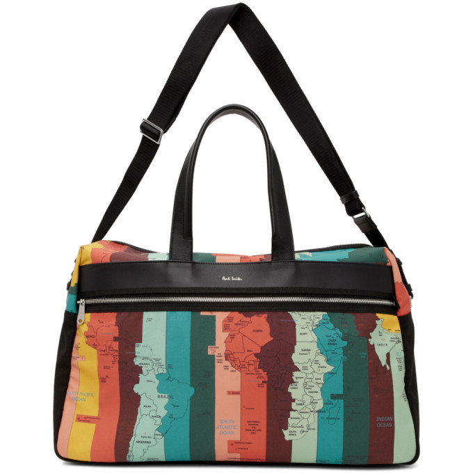 Photo: Paul Smith SSENSE Exclusive Multicolor Travel Duffle