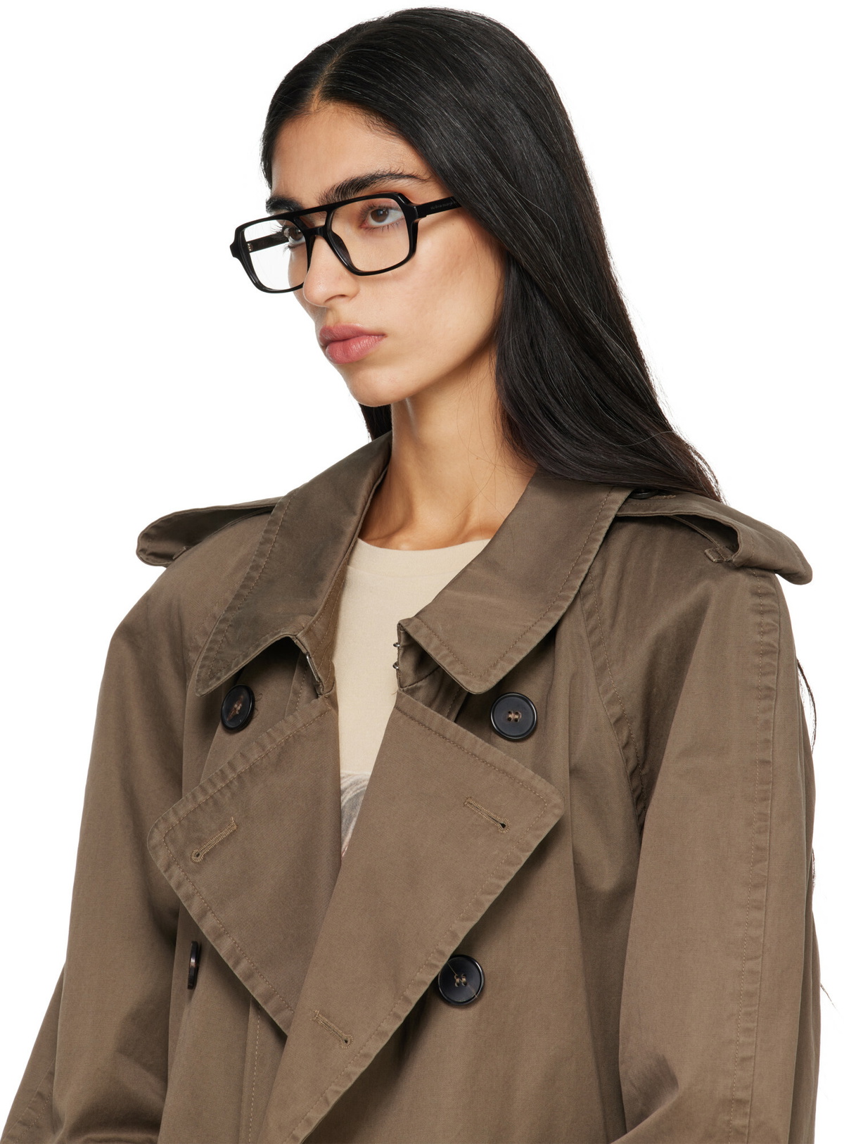 MM6 Maison Margiela Black 14 Glasses