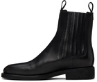 Golden Goose Black Leather Chelsea Boots