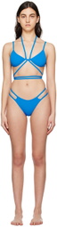 ANDREĀDAMO Blue Double Bikini