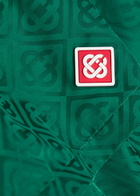 Casablanca Monogram Shell Swim Shorts Green