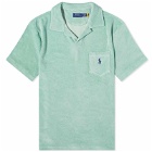 Polo Ralph Lauren Men's Cotton Terry Polo Shirt in Celadon