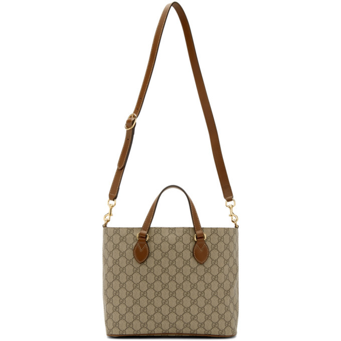 Gucci Beige GG Supreme Eden Tote Gucci