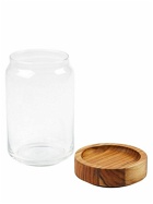 THE CONRAN SHOP - Set Of 2 Teak Wood Stacking Jars