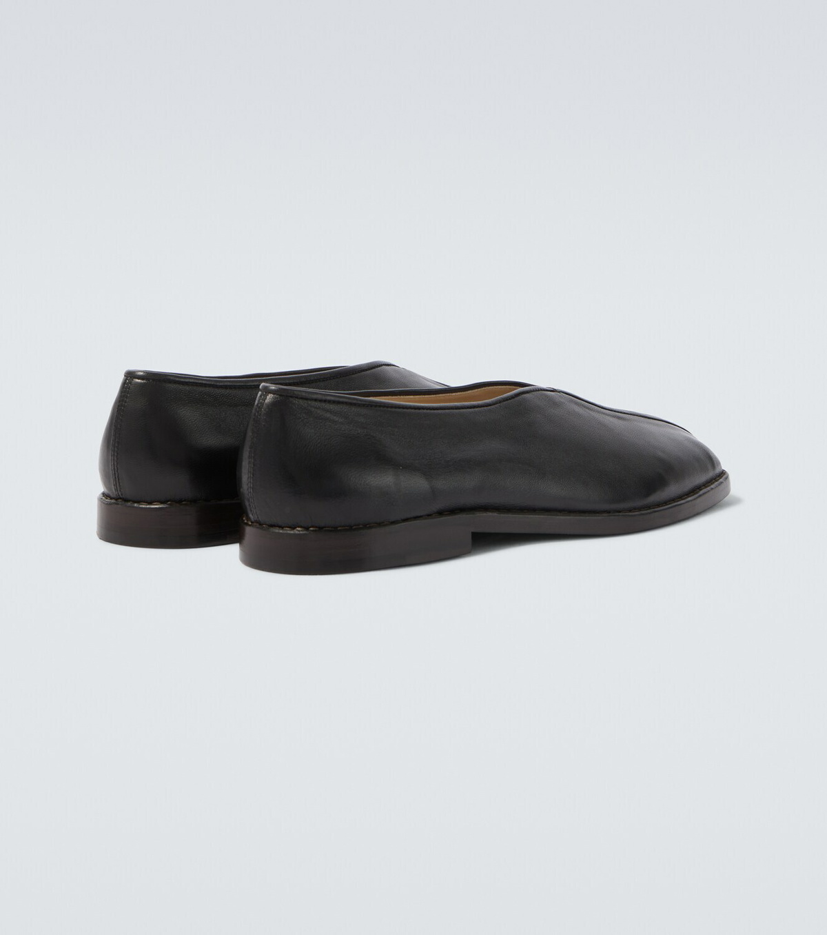 Lemaire Leather slip-on shoes