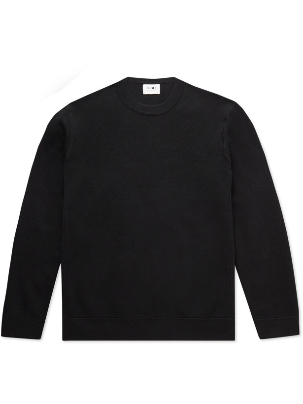 Photo: NN07 - Luis Modal and Cotton-Blend Sweater - Black