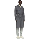 Jil Sander Grey Straight Fit Long Shirt