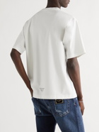 DOLCE & GABBANA - Logo-Print Cotton-Blend Jersey T-Shirt - White