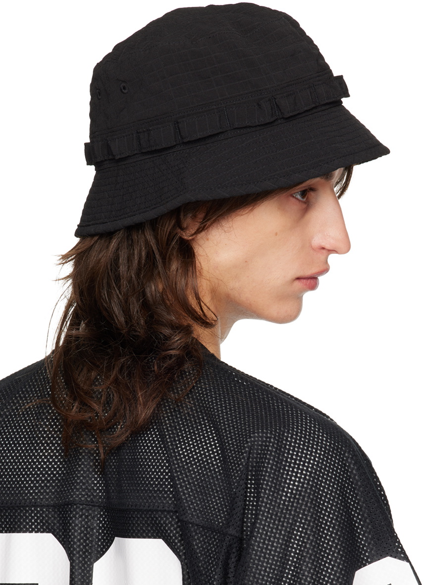 WTAPS Black Jungle 01 Bucket Hat