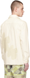 XENIA TELUNTS White Plant Shirt