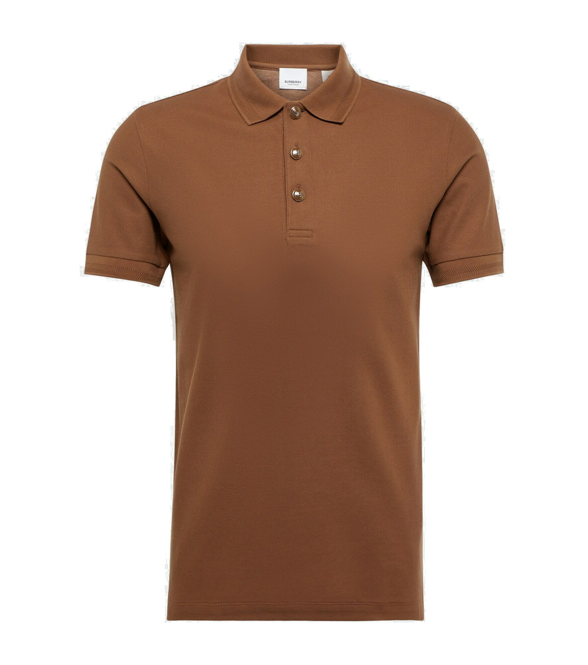 Burberry - Cotton piqué polo shirt Burberry