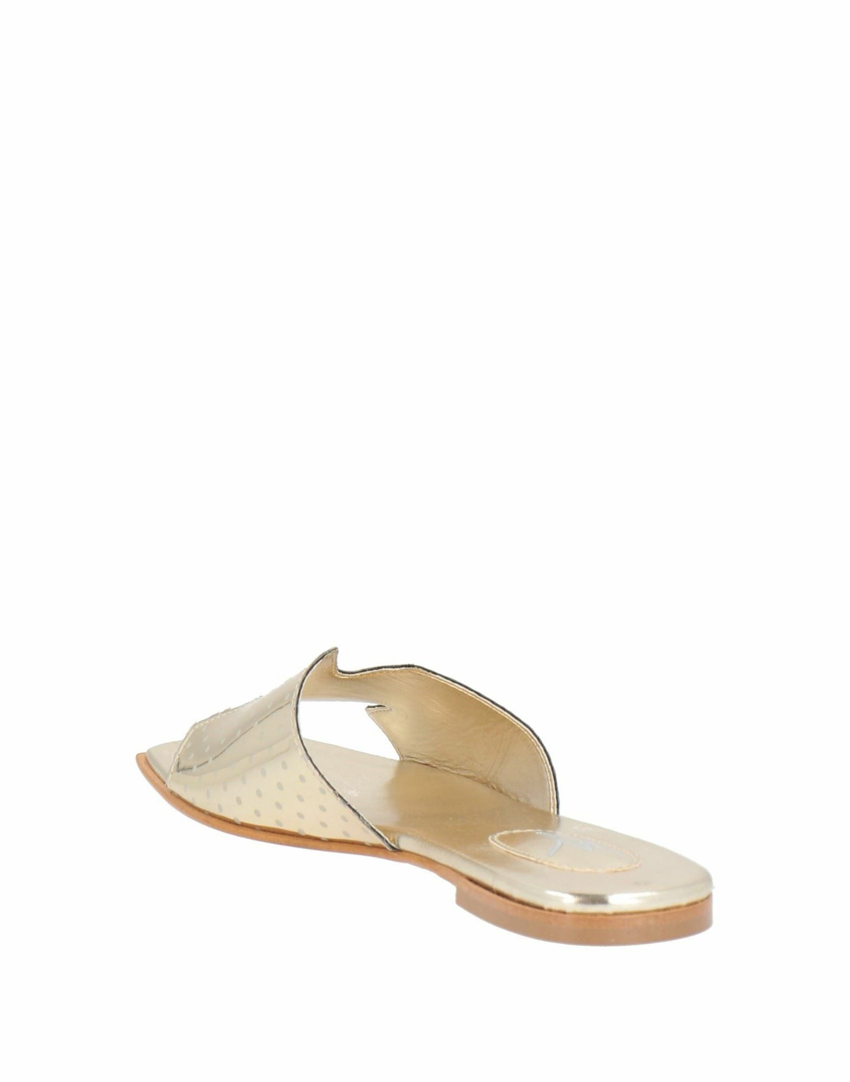Manila Grace Womens Sandals in Gold