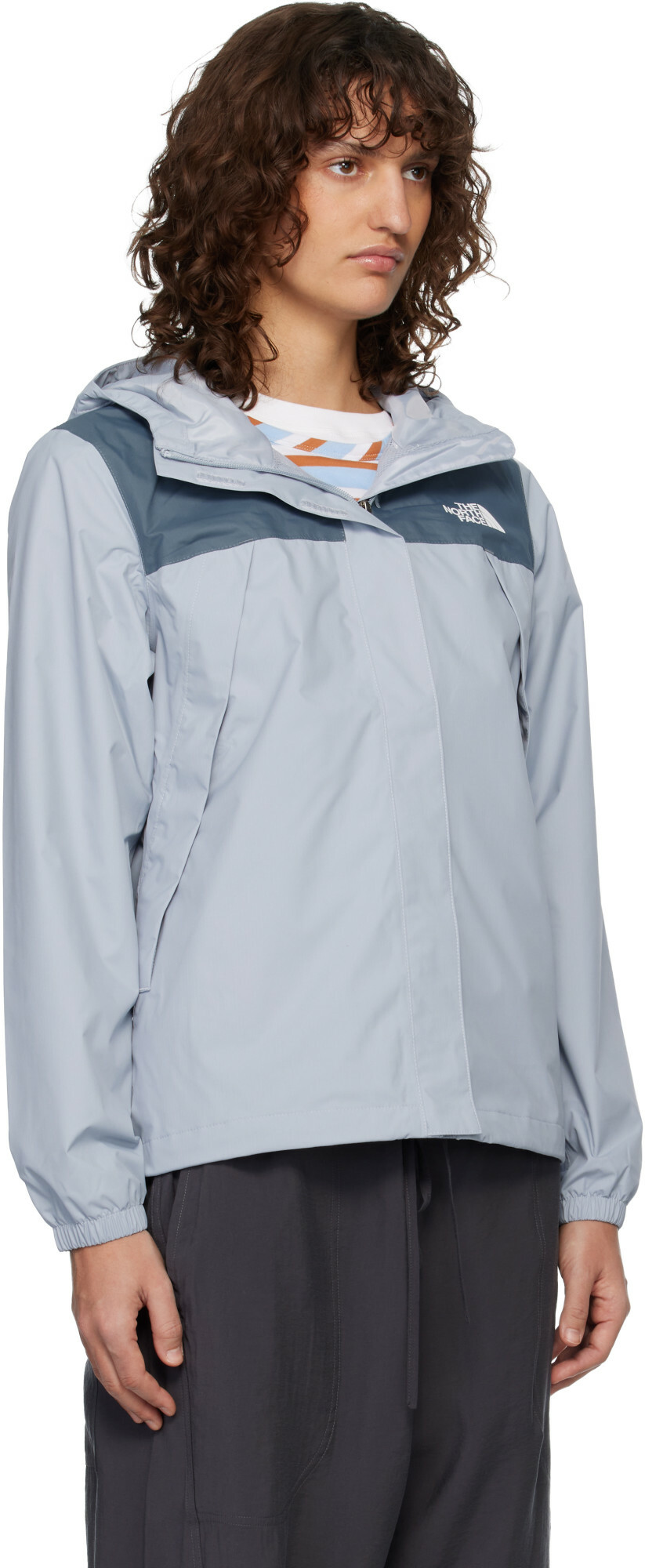 The North Face Blue Antora Rain Jacket