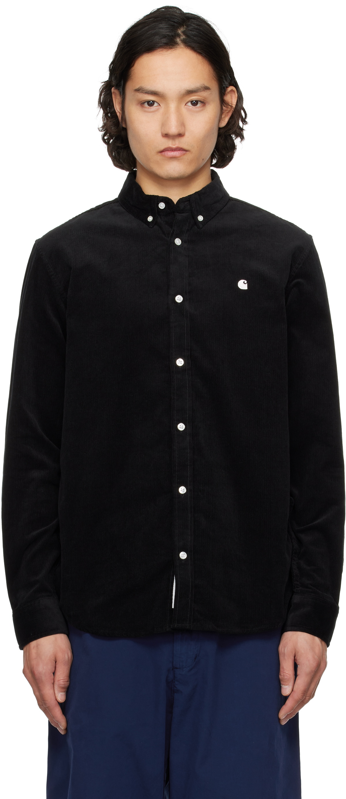 Purple Carhartt Wip Longsleeve Madison Cord Shirt Carhartt WIP L/S
