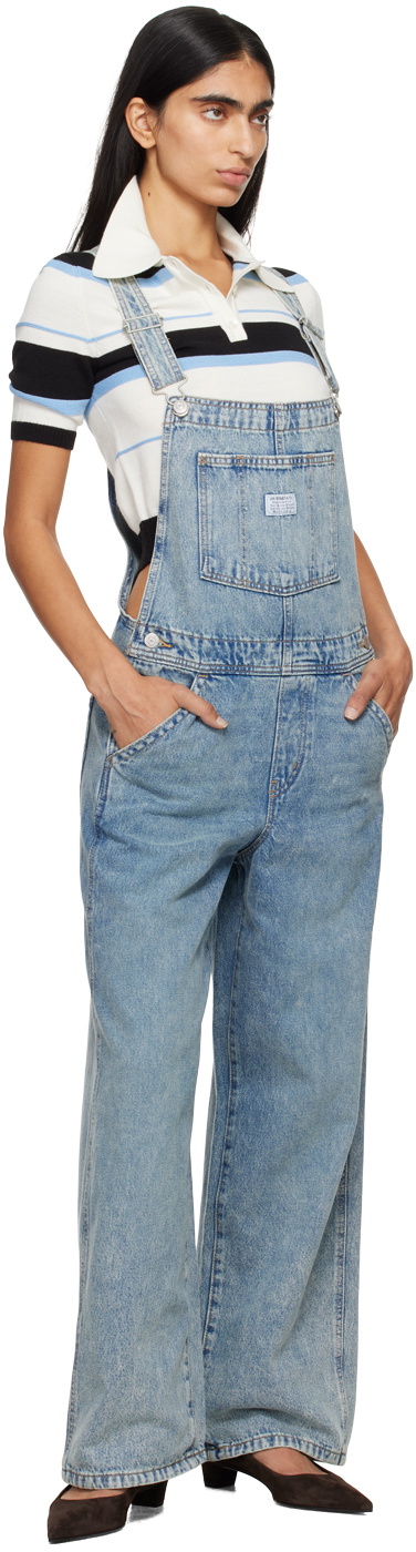 Levi's Blue Vintage Denim Overalls