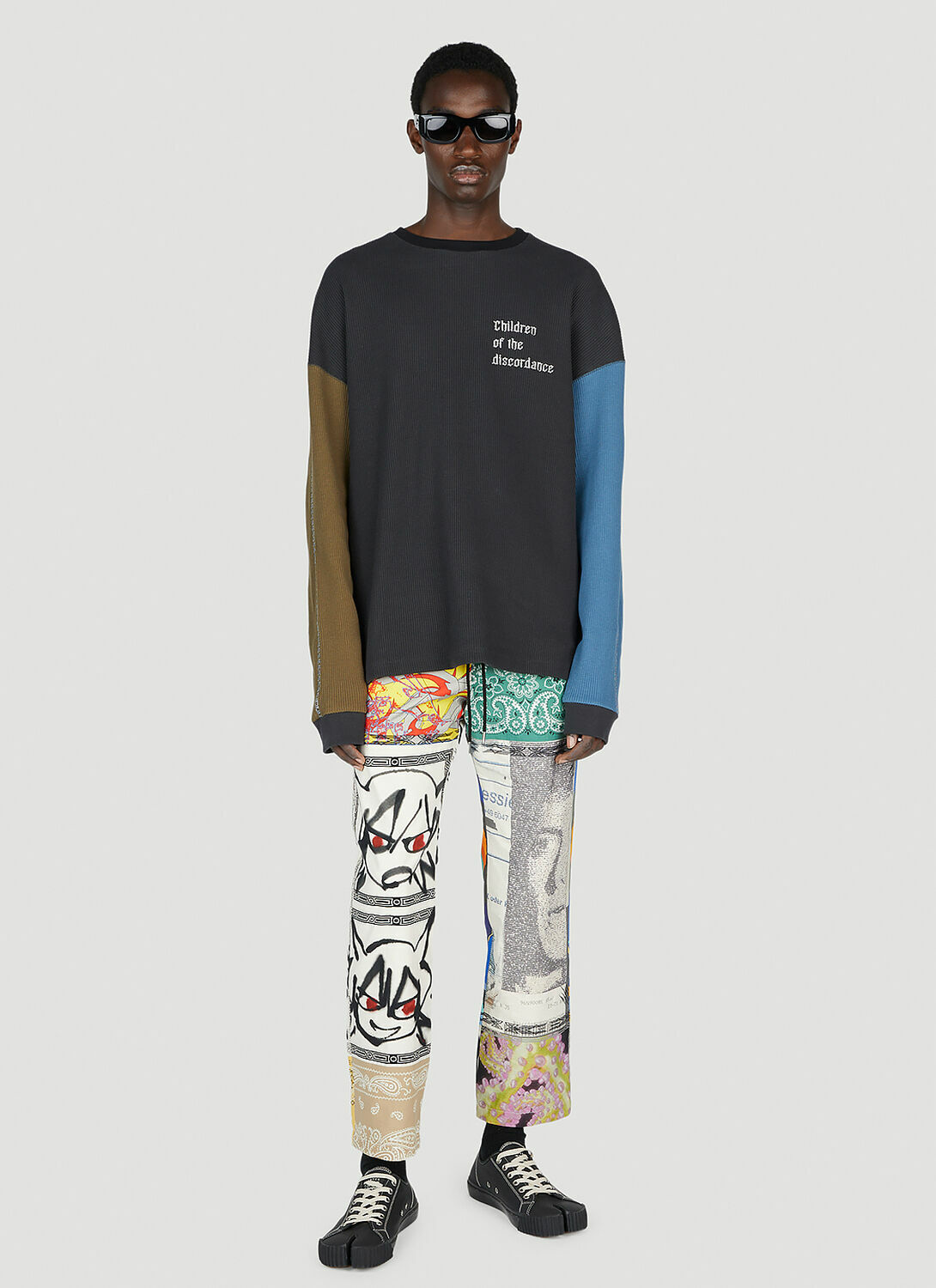 Children Of The Discordance Panelled Sweatshirt