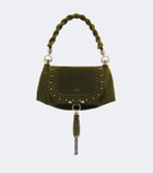 Chloé Marcie Foulard Small velvet shoulder bag