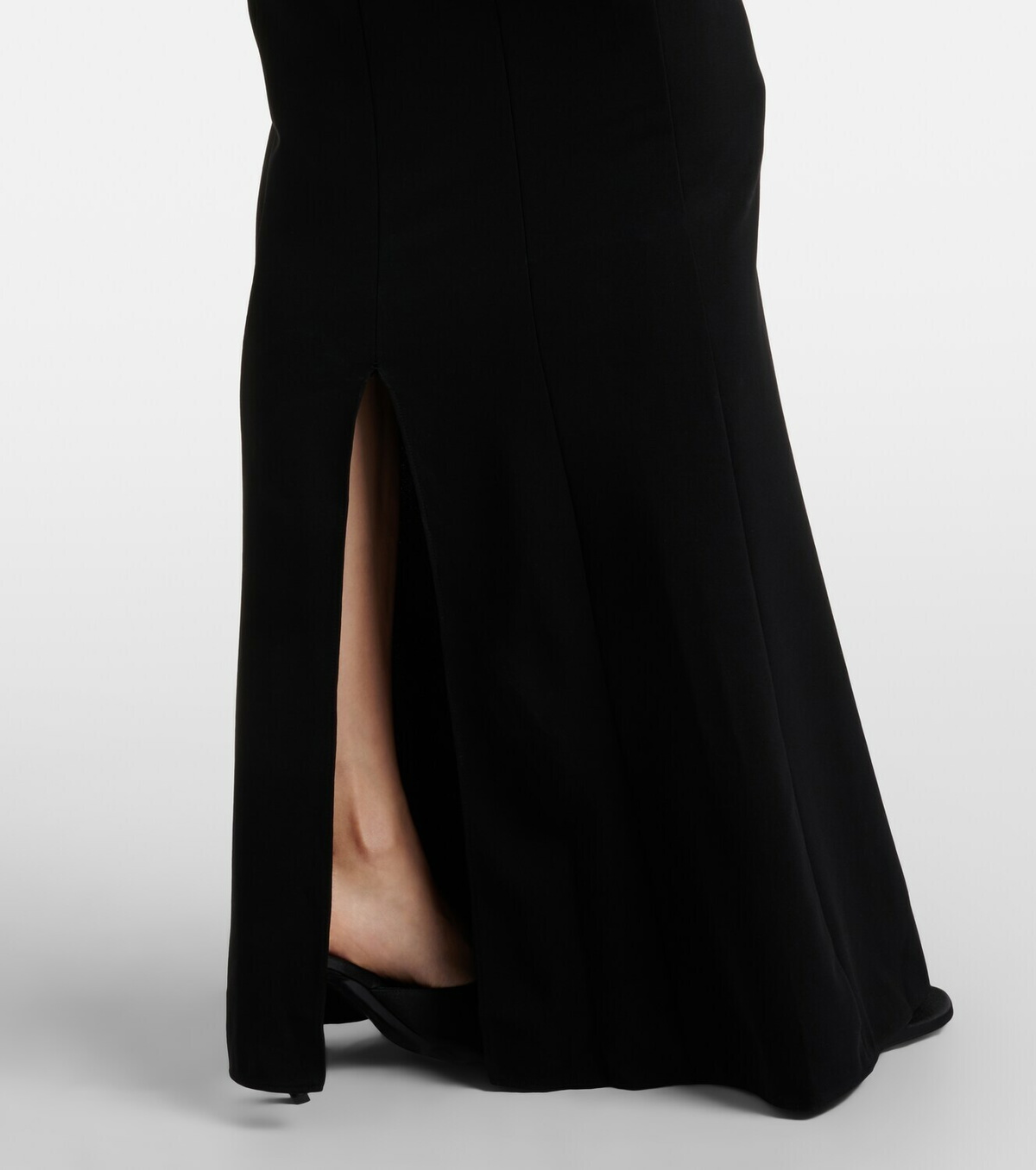 Nensi Dojaka Draped maxi dress