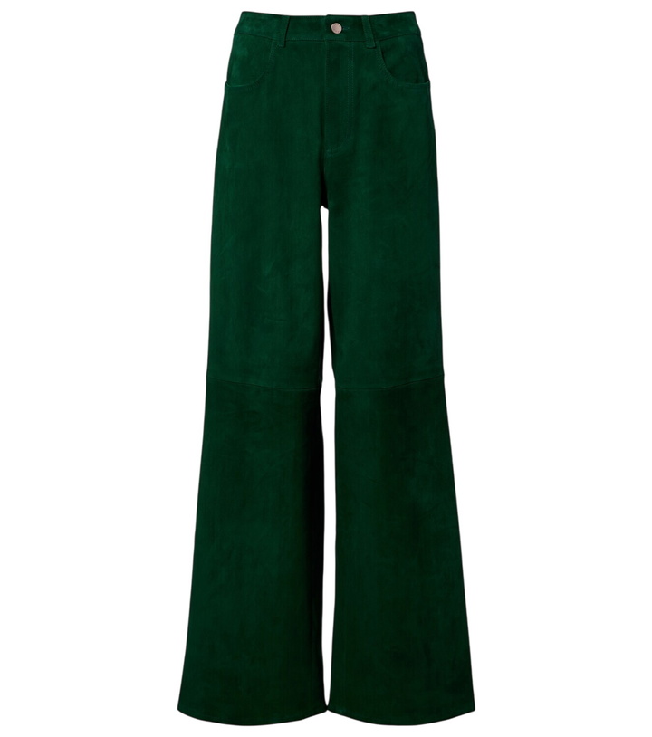 Photo: Stouls Mytheo suede wide-leg pants