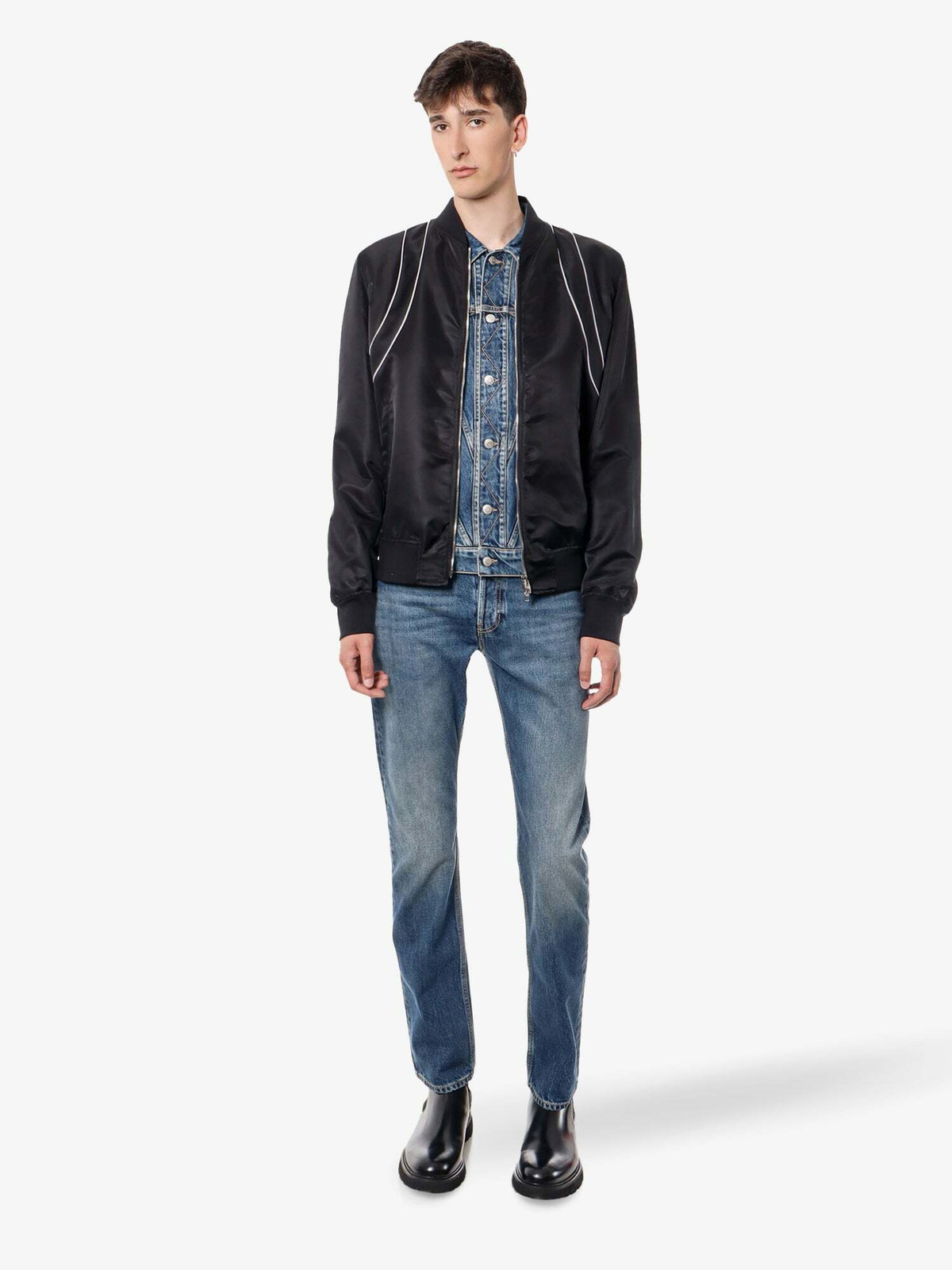 Alexander Mcqueen Jacket Black Mens Alexander McQueen
