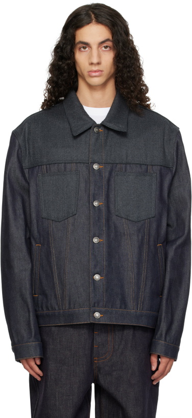 Photo: Lanvin Blue Classic Denim Jacket